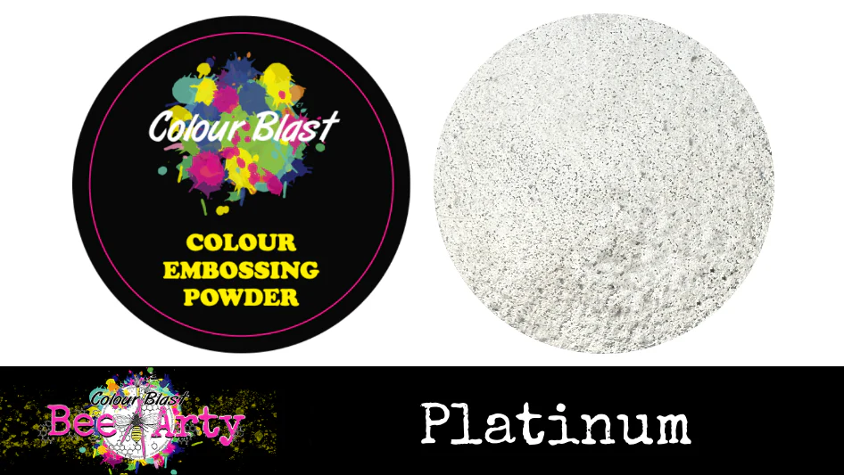 Bee Arty Embossing Powder Platinum