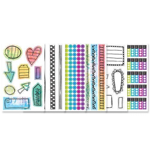 Dylusions Creative Dyary Stickers