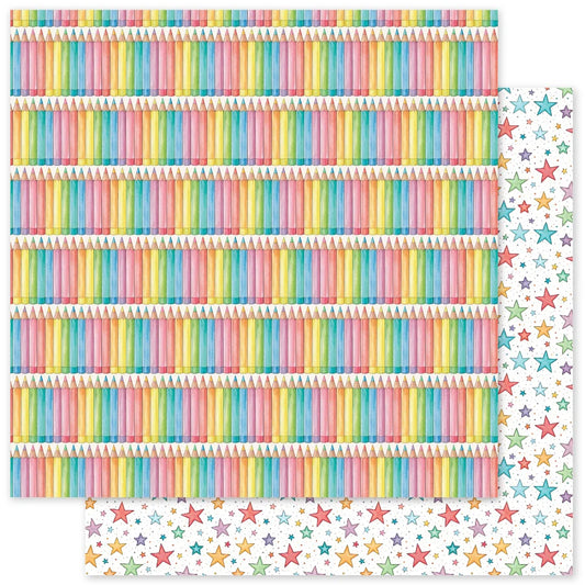 School Days Basics 12x12 Paper Collection