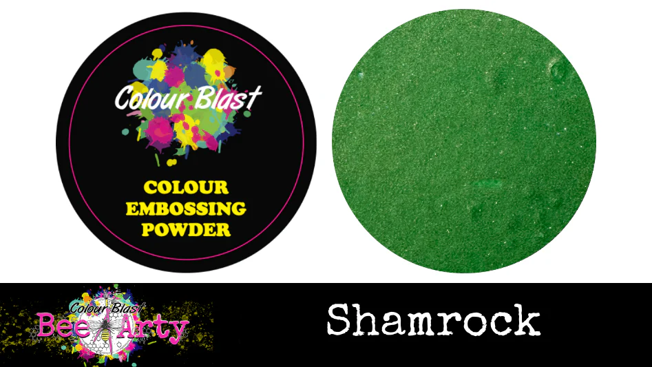 Bee Arty Embossing Powder Shamrock