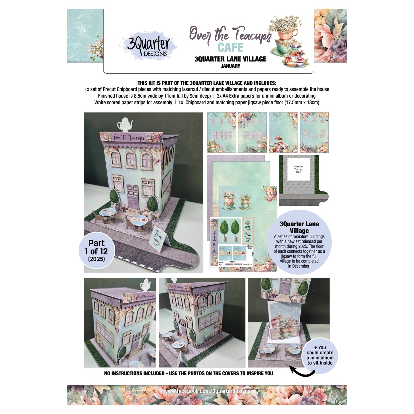 3Quarter Lane Village - Over The Teacups Cafe