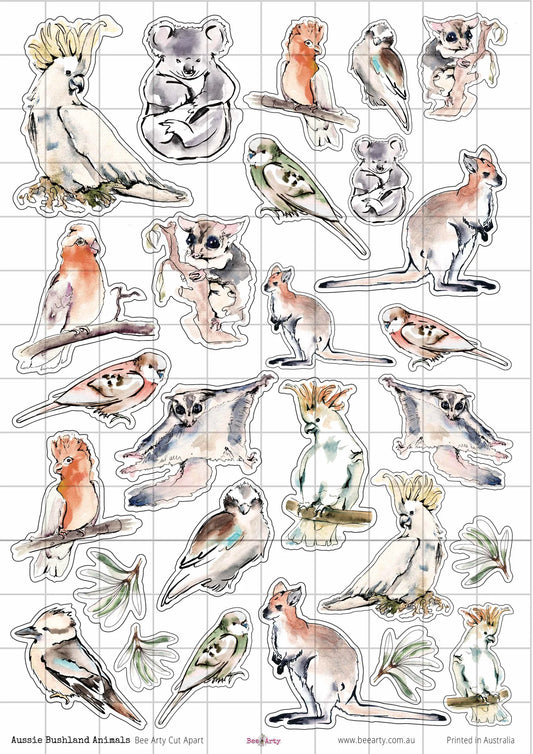 A4 Cut Apart - Assorted