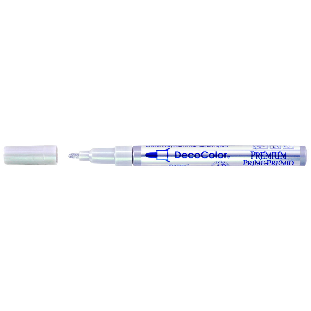 DecoColor Premium Paint Marker Fine - Silver