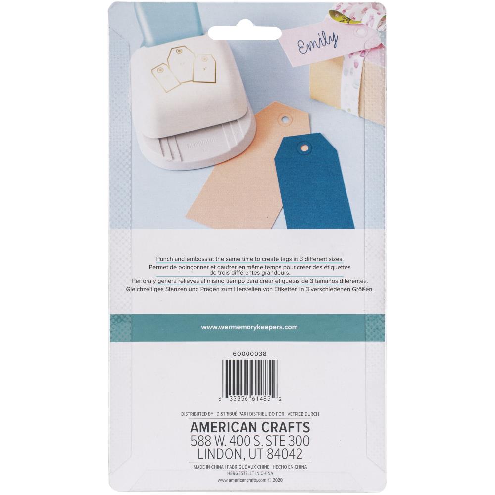 We R Memory Keepers 3-In-1 Punch Angled Tag