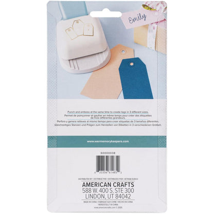 We R Memory Keepers 3-In-1 Punch Angled Tag