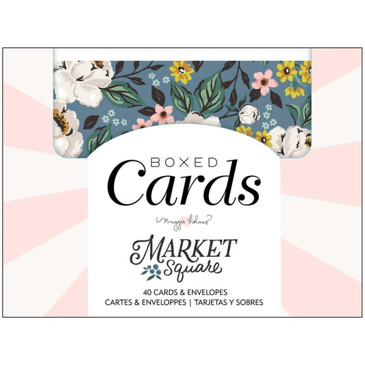 Maggie Holmes Market Square - A2 Cards W/Envelopes