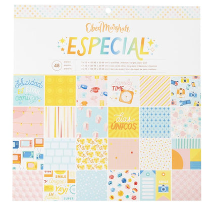 Especial - Single-Sided Paper Pad 12"X12"