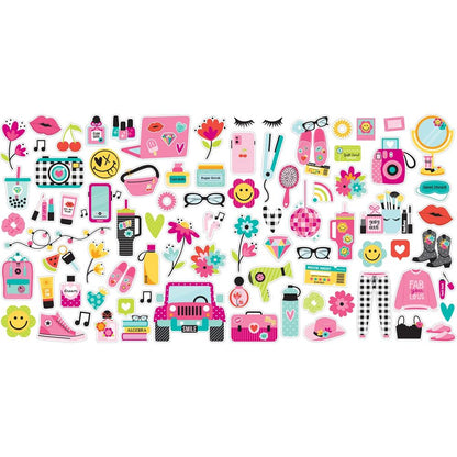 Bella Blvd Cardstock Ephemera Icons - Caitlyn