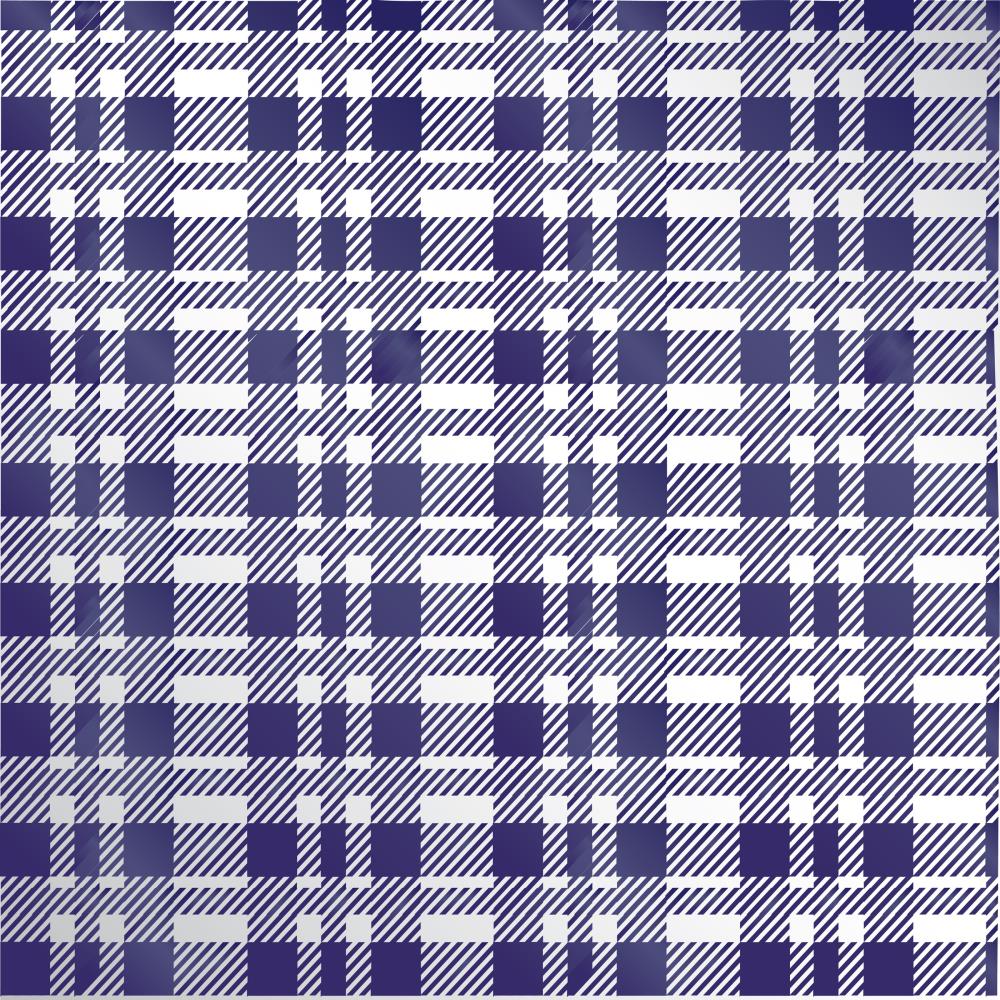 Tartan Luxury Foiled Acetate Pack 12"X12"