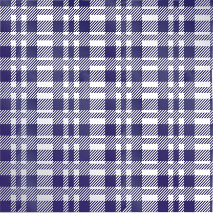 Tartan Luxury Foiled Acetate Pack 12"X12"