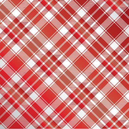 Tartan Luxury Foiled Acetate Pack 12"X12"