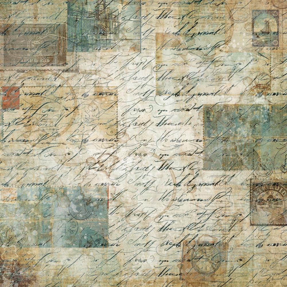 Vintage Scrapbook Paper Pad 12"X12"