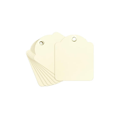 Graphic 45 Square Tag & Pocket Wrap-Around Album - Ivory