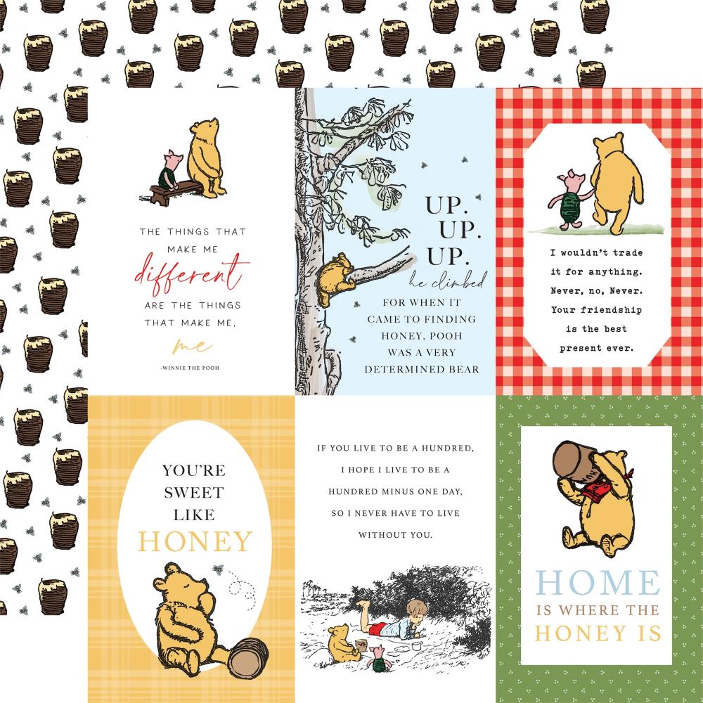 The House at Pooh Corner Collection Paper Pack 12"X12"