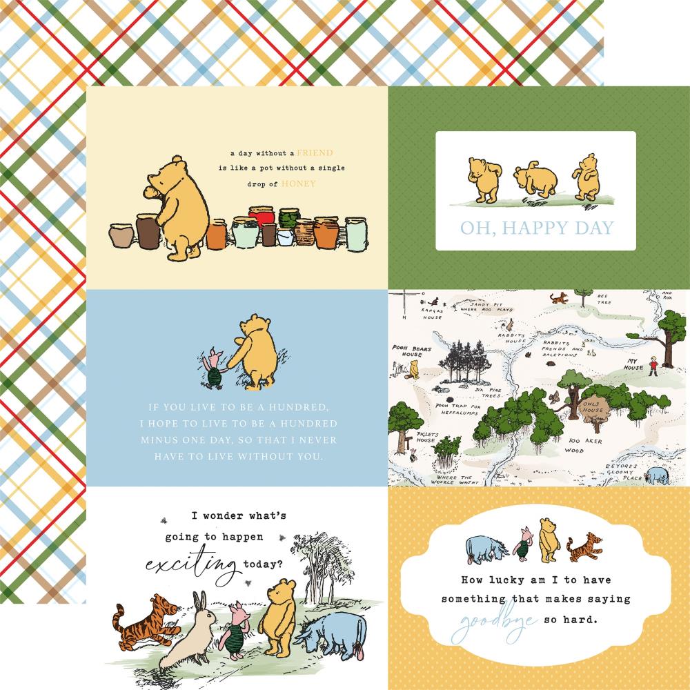 The House at Pooh Corner Collection Paper Pack 12"X12"