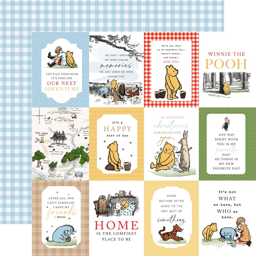 The House at Pooh Corner Collection Paper Pack 12"X12"