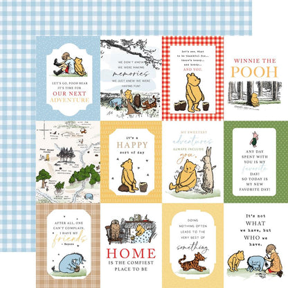 The House at Pooh Corner Collection Paper Pack 12"X12"