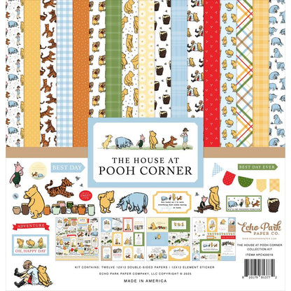 Echo Park The House at Pooh Corner Collection Kit Paper Pack 12"X12"