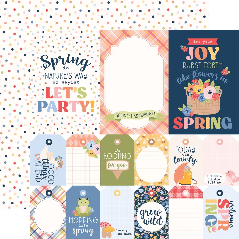 Blossoms And Bees Collection Paper Pack 12"X12"