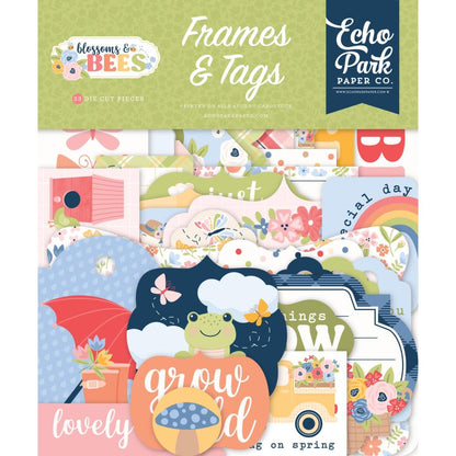 Blossoms And Bees - Frames & Tags