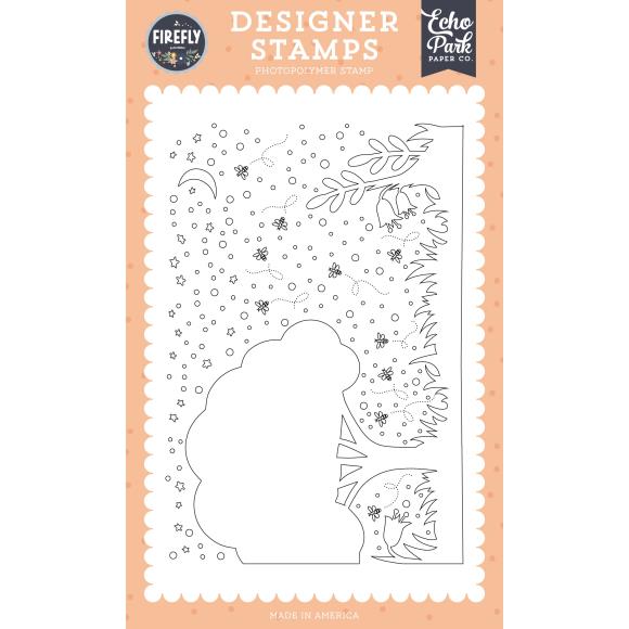 Firefly Stamp Set - Firefly Night Scene