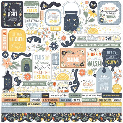 Firefly Collection Paper Pack 12"X12"