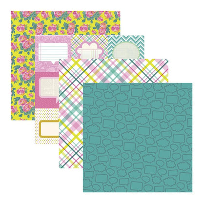 Spellbinders 12"X12" Printed Paper Pack by Kelly Bangs - Just Sayin'