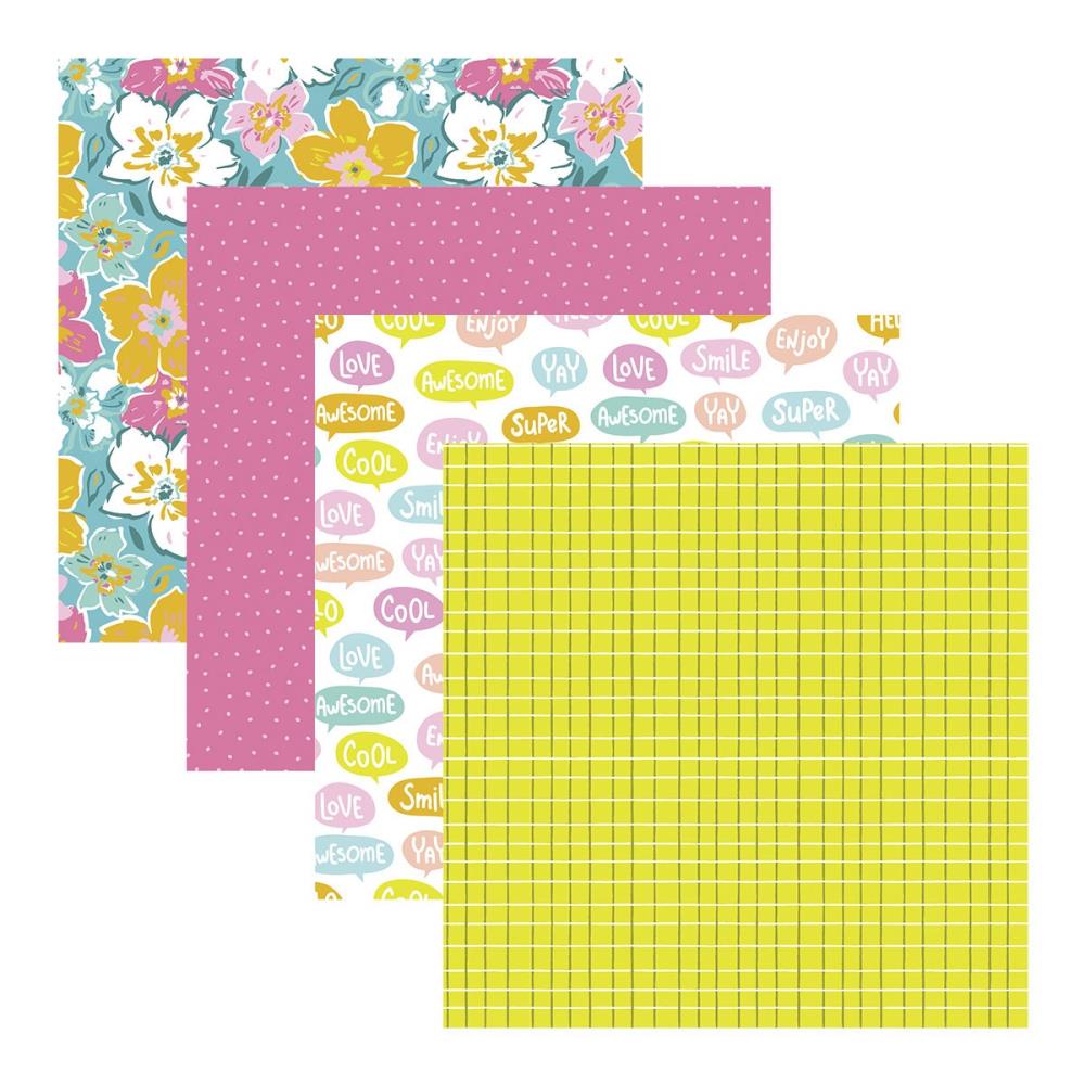 Spellbinders 12"X12" Printed Paper Pack by Kelly Bangs - Just Sayin'