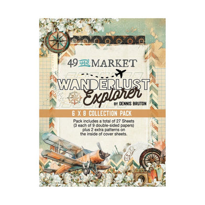 Wanderlust Explorer Collection Pack 6"X8"