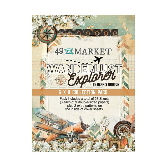 Wanderlust Explorer Collection Pack 6"X8"
