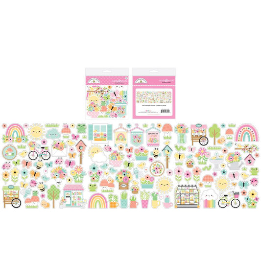 Doodlebug Odds & Ends Die-Cuts - Butterfly Kisses