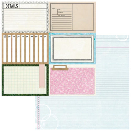 The Flower Emporium 12x12 "Starters" Paper Pack By Vicki Boutin