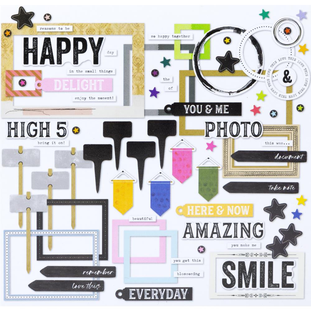 The Flower Emporium Chipboard Basics By Vicki Boutin