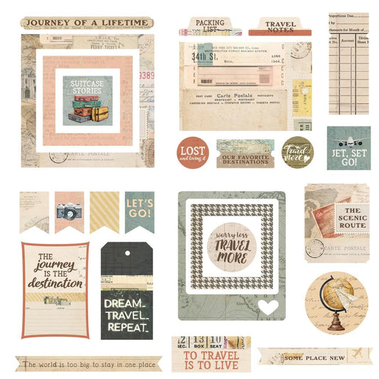 Travel Junque - Cardstock Ephemera