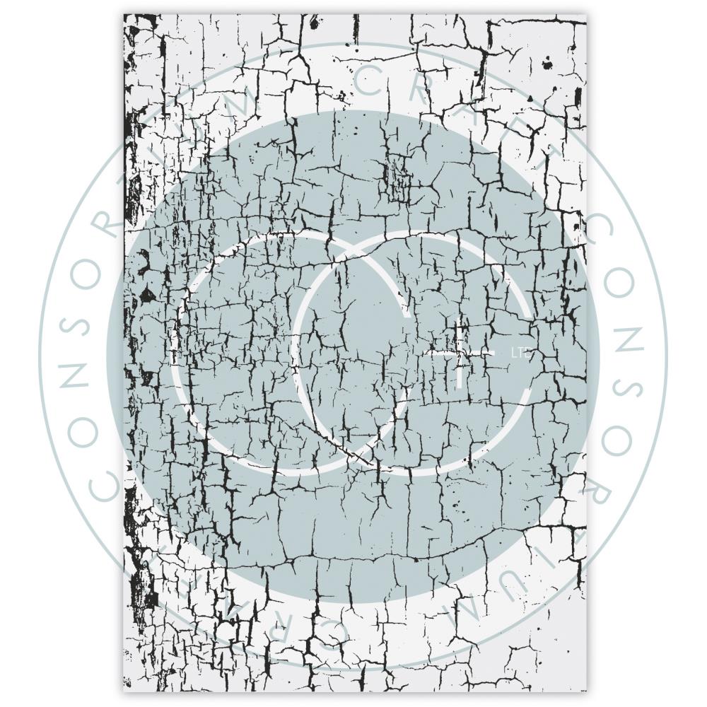Craft Consortium Photopolymer Stamp set - Cracked Surface