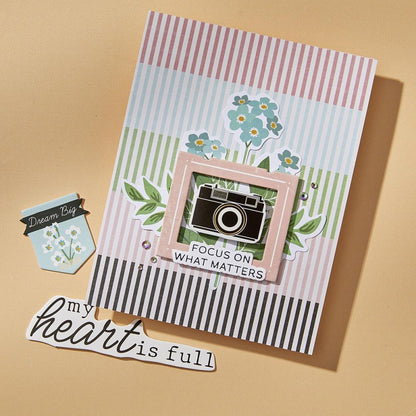Spellbinders Cardstock Diecut Sentiments From Rosie's Studio - Hello It's Me