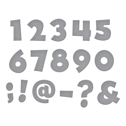 Spellbinders Etched Dies From Say Cheese Classic Mouse - Classic Mouse Numbers & Punctuation