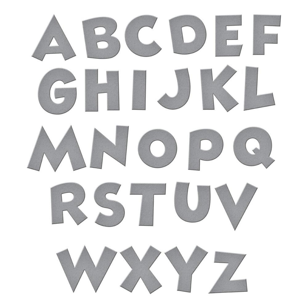 Spellbinders Etched Dies From Say Cheese Classic Mouse - Classic Mouse Alphabet