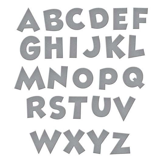 Spellbinders Etched Dies From Say Cheese Classic Mouse - Classic Mouse Alphabet