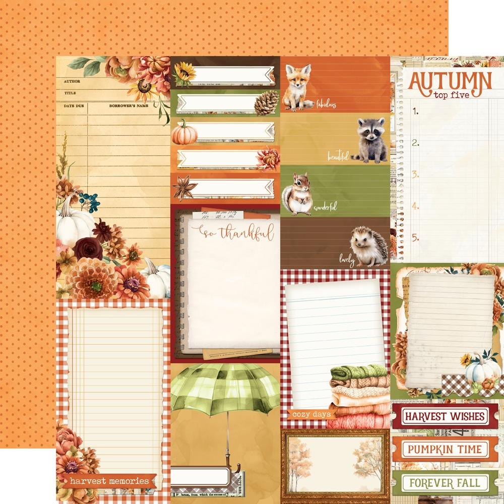 Simple Stories Collection Kit 12"X12" - Simple Vintage Autumn Breeze