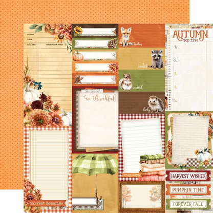 Simple Stories Collection Kit 12"X12" - Simple Vintage Autumn Breeze