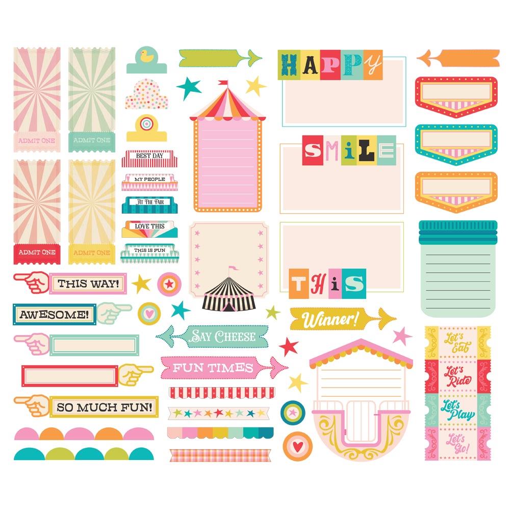 Simple Stories Journal Bits Die-Cuts - Fun Times