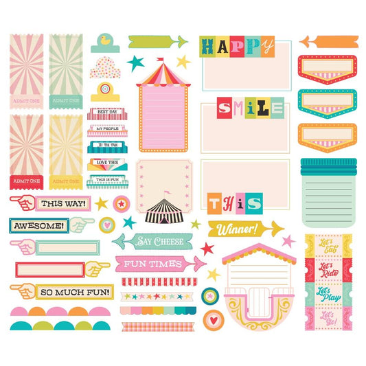 Simple Stories Journal Bits Die-Cuts - Fun Times
