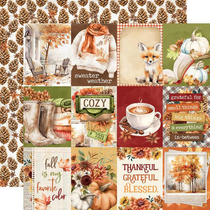 Simple Stories Collection Kit 12"X12" - Simple Vintage Autumn Breeze