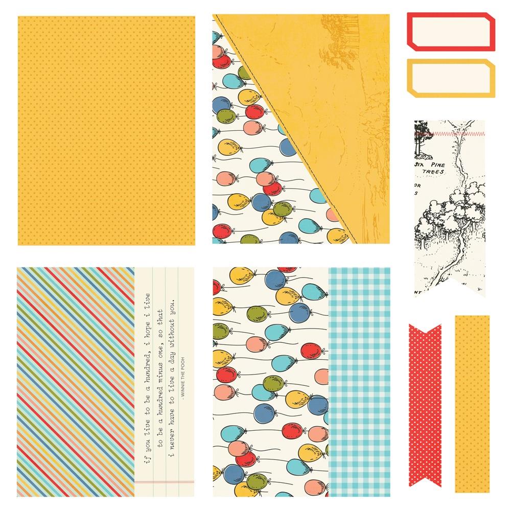 Simple Stories Simple Card Kit - Say Cheese Classic Pooh Birthday