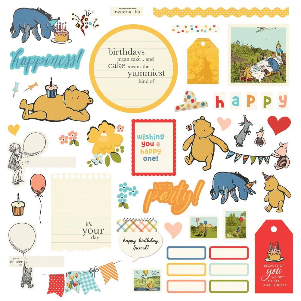 Simple Stories Simple Card Kit - Say Cheese Classic Pooh Birthday