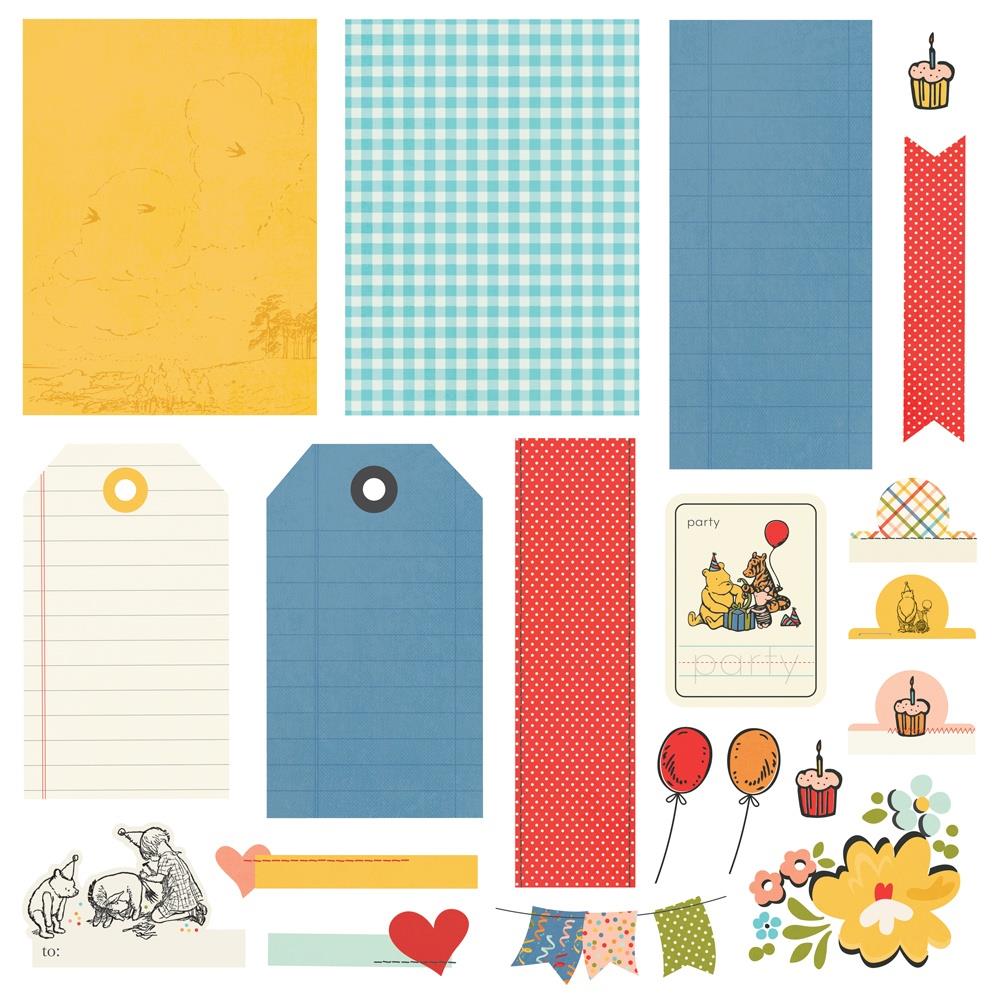 Simple Stories Simple Card Kit - Say Cheese Classic Pooh Birthday