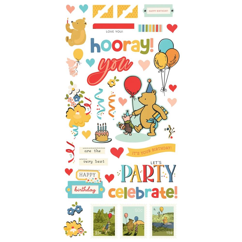 Simple Stories Simple Card Kit - Say Cheese Classic Pooh Birthday