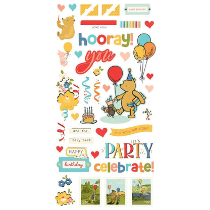 Simple Stories Simple Card Kit - Say Cheese Classic Pooh Birthday