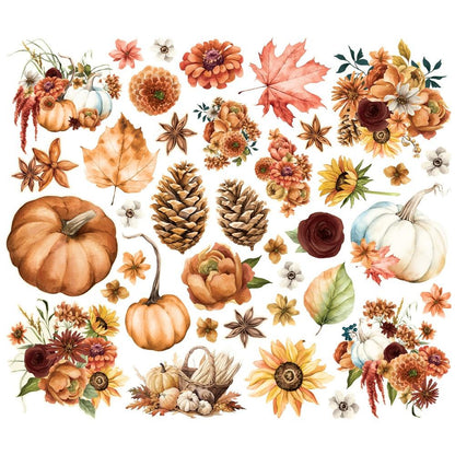 Simple Stories Floral Bits - Simple Vintage Autumn Breeze